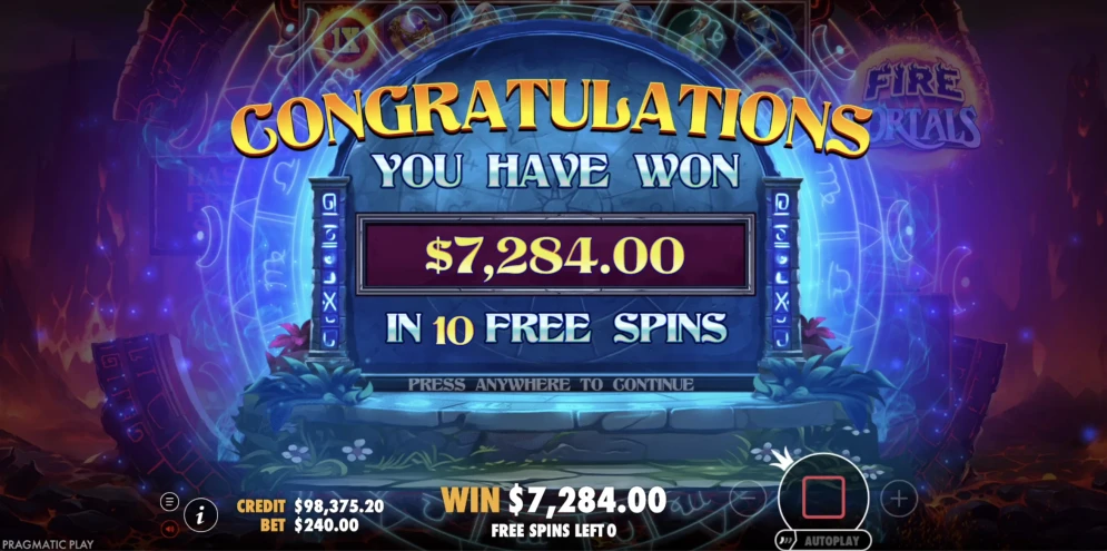 Fire Portals Slot